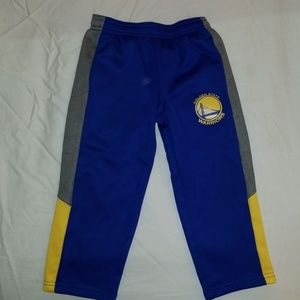 Golden State Warriors toddler's track suit